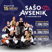 ANSAMBEL SA&Scaron;A AVSENIKA   15 LET