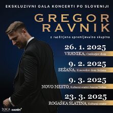 GREGOR RAVNIK - EKSKLUZIVNI GALA KONCERTI PO SLOVENIJI