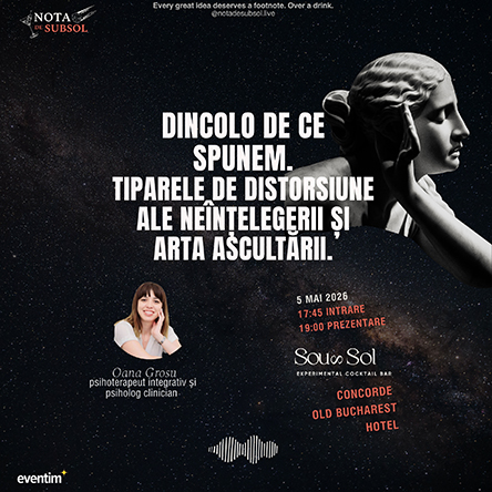 Dincolo de ce spunem