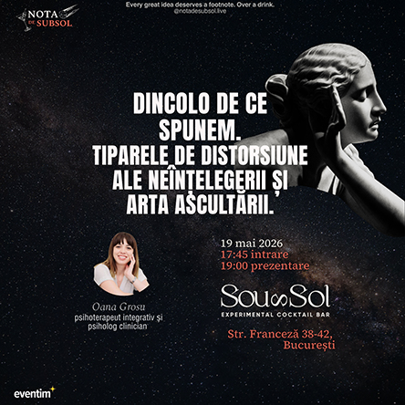 Dincolo de ce spunem