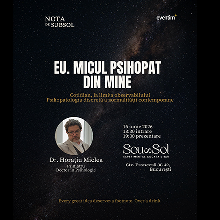 EU.&nbsp;MICUL PSIHOPAT DIN MINE