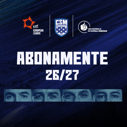 CSM București Handbal Masculin 2026-2027