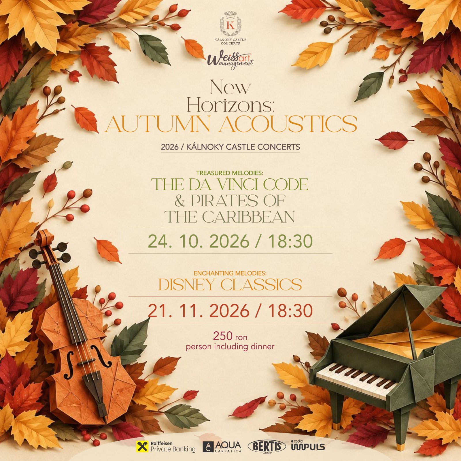 New Horizons Autumn Acoustics
