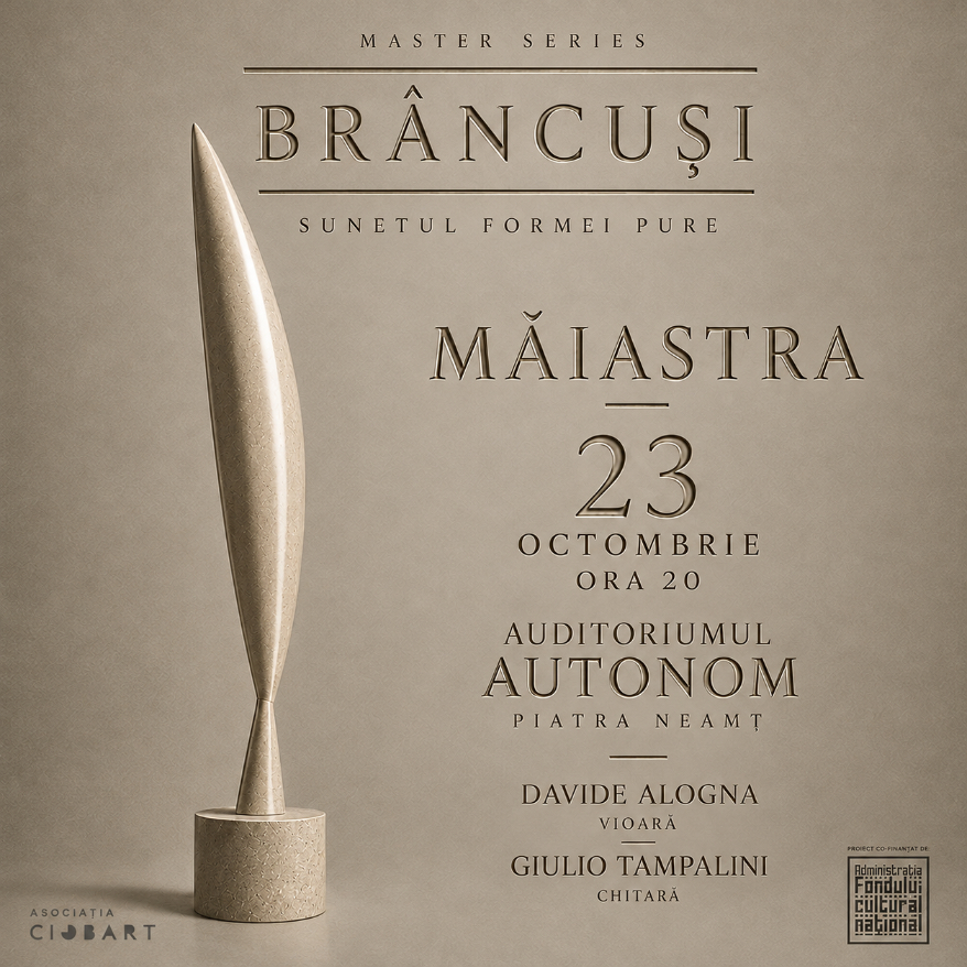MAIASTRA - MASTER SERIES BRANCUSI - SUNETUL FORMEI PERFECTE