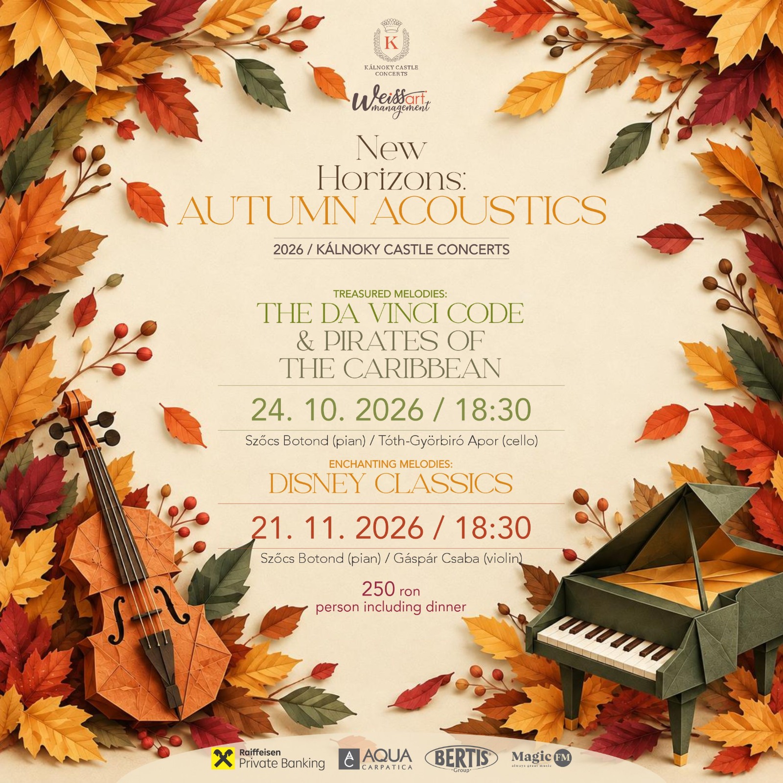 New Horizons Autumn Acoustics