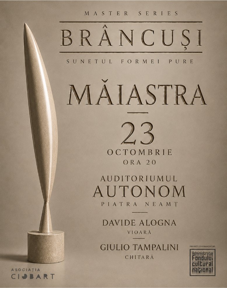MAIASTRA - MASTER SERIES BRANCUSI - SUNETUL FORMEI PERFECTE